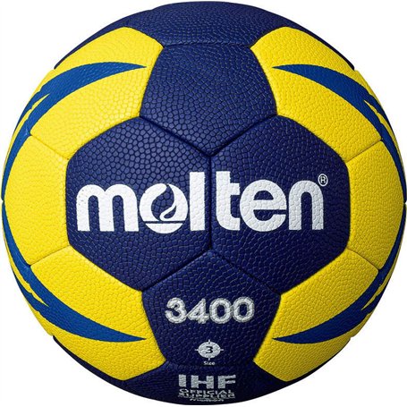 Molten - Ballon de Handball HX3400 Noir