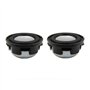 CYPHE 2pcs 4 Haut-Parleur de la Gamme complète 2W Ohm 2W DIY Mini Unité de Haut-Parleur Bluetooth Portable 23.7mm Haumble Horn E