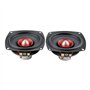 CYPHE dix 5mm Unité de Haut-Parleur à portée complète carrée DIY 4OHM 2 5W HiFi Tweeter de Théâtre à Domicile Milieu- Haut-Parle