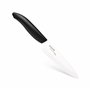 Kyocera FK-110-WH BK Couteau d'Office Manche Noir Lame Céramique Blanche 11 cm