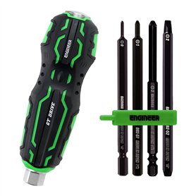 ENGINEER Kit d'extracteur de vis cruciforme 4 en 1