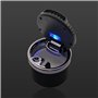 COAECJ Cendriers Voiture pour M-ercedes Ben z S350 C200, Portable sans Fumée Cendrier Multifonctionnel Anti Odeur Auto-extinguib