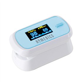 Homedics Oxymètre de pouls professionnel - Mesure le niveau d’oxygène dans le sang au bout du doigt – Portable et Ecran facile à