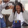 Hasbro Gaming Indomimando (Jeu en boîte, Nouvelle Version en Italien) Jeu de mimes familiaux pour 4 Joueurs ou Plus, Comprend de