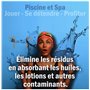 AQUAVERITY Balles de Nettoyage pour Spa – Absorbeurs d'écume flottants efficaces pour Spa et piscines – Facile à Utiliser, réuti