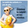 AQUAVERITY Balles de Nettoyage pour Spa – Absorbeurs d'écume flottants efficaces pour Spa et piscines – Facile à Utiliser, réuti
