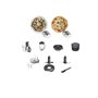 Kenwood Robot da Cucina MultiPro Express FDP65.590SI con Ampia Gamma di Accessori, Ciotola di Capacità 3 L, Potenza 1000 W, 2 Ve