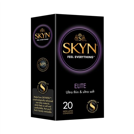 Manix Skyn Elite Pack Of 20 Préservatifs Transparent 53 mm