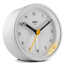 Braun Réveil analogique Classique avec Fonction Snooze et lumière