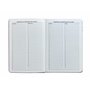 Atlona Tallon 6252 Carnet d'adresses A5 en superbe tissu, motif papillon, design chic