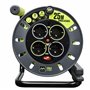 Lucco OME25164SL-PX Enrouleur de câble 3000 W 250 V Gris/Vert Pistache
