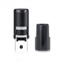 Tampon Grain de Café - Loyalty Card Stamper - Auto-encreur Encre Noire - Environ 11mm