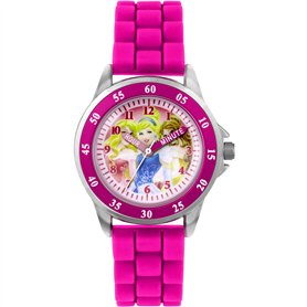 Disney Fille Montre pour Apprendre à Lire l'heure Quartz PN1078