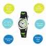 Tikkers Garçons Analogique Quartz Montre avec Bracelet en Tissu TK0154