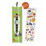 Tikkers Garçons Analogique Quartz Montre avec Bracelet en Tissu TK0154