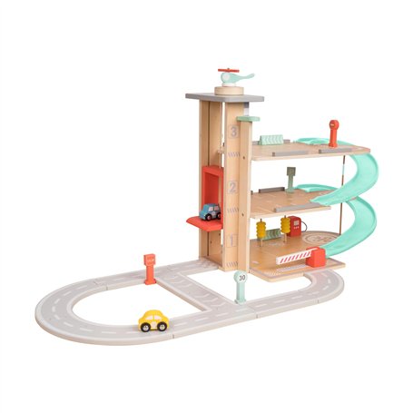 Owl & Fox Garage à Trois étages en Bois FSC®