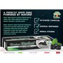 Dabur Herbal Activated Lot de 3 pâtes à dents au charbon actif 100 ml – Produits de soin ayurvédiques