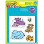Crayola Mini Kids - 12599 - Loisir Créatif - Gommettes Géantes Animaux