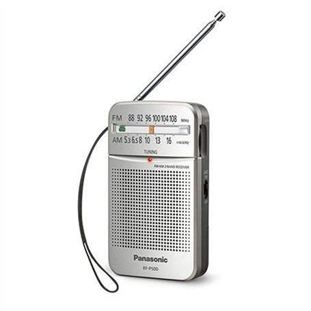 Radio Transistor Panasonic RF-P50DEG-S Rouge Argenté