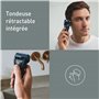 Panasonic Series 700 ES-ALT4B Rasoir Électrique 3-lames Wet et Dry Homme, Rasoir Portable Sans Fil et Étanche, Capteur de Barbe 