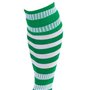 Cercles de chaussettes de football/rugby/hockey pour Homme Noir/rouge