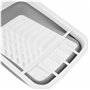Kitchen Craft - Égouttoir à Vaisselle Pliable, Idéal pour Petites Cuisines et Camping, 37.5 x 29.5 cm - Blanc
