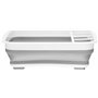 Kitchen Craft - Égouttoir à Vaisselle Pliable, Idéal pour Petites Cuisines et Camping, 37.5 x 29.5 cm - Blanc