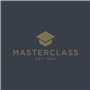 MasterClass Passoire en acier inoxydable, noir mat / effet laiton, 25 cm