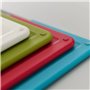 Joseph Joseph Folio Steel- Set de 4 pièces planche à découper de cuisine, avec etui - Grande, Acier Inox/Multicolore
