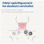 TensCare – Électrodes TENS & EMS pour soulager les douleurs cervicales, réutilisables jusqu'à 20 fois – Haute adhérence, compati