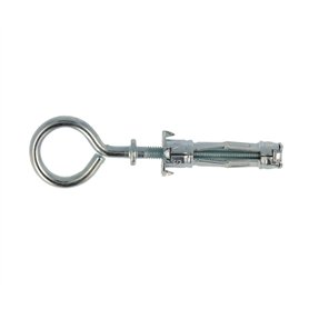 Molly M14105-XJ Jeu de chevilles métalliques à expansion avec anneau - Mur creux - Dimensions : 4 x 33 mm - Foret : 8 mm - Coule
