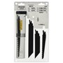 DEWALT Coffret de 8 Lames de Scie Sabre XR Runtime pour la Coupe du Bois et du Métal 152-230mm DT99551-QZ