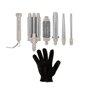 Remington Boucleur à cheveux 5en1 [3 accessoires 13-25mm, fer à boucler, brosse ronde] Trendology (écran LED 130°C-210°C, ondula