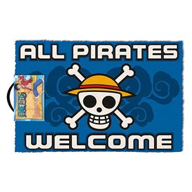 Pyramid International One Piece Paillasson All Pirates Welcome 24250128 Multicolore