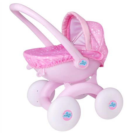 HTI Dream Creations Poussette 4 en 1 My First Landau 4 Modes Interchangeables Poussette de poupée