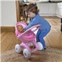 HTI Dream Creations Poussette 4 en 1 My First Landau 4 Modes Interchangeables Poussette de poupée, nacelle, siège de Voyage | Po