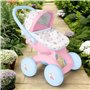 HTI Toys & Games BabyBoo 4 en 1 Mon Premier Landau | Poussette Poussette Poussette pour Enfants Idéal pour Filles et Garçons de 