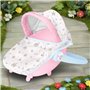 HTI Toys & Games BabyBoo 4 en 1 Mon Premier Landau | Poussette Poussette Poussette pour Enfants Idéal pour Filles et Garçons de 