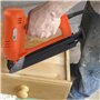 Tacwise 1704 400ELS Pro Master Cloueuse, Cloueur à Angle pour Clous Brad avec 1000 Clous, Utilise les Clous de Type 500 (18G)