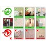 Minilabel 25 mm Rond Brillant Joints Stickers - Transparent (Paquet de 102 Étiquettes) - 25 mm