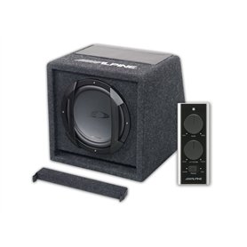 Alpine SWE-815 subwoofer/caisson de basses 100 W Caisson de basse actif Noir - Subwoofers/caissons de basses (100 W