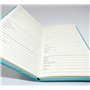 Sixstore Carnet de mots de passe – Carnet de notes sans onglets pour informations de connexion à Internet Bleu Petit format de p