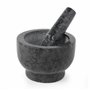 Salter BW11852EU7 pilon et mortier de marbre – herbes et épices de mouture à la main pour pesto