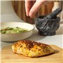 Salter BW11852EU7 pilon et mortier de marbre – herbes et épices de mouture à la main pour pesto, presse-ail, marinades, broyeur 