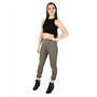 Oops Outlet Femmes 3/4 Longueur Détail Dentelle Bords Court Élastique Bas De Jogging Jogging Gym Exercice Leggings Jeggings - No