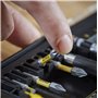 Stanley Coffret 55 pièces Embouts Impact Torsion Gamme FATMAX Robuste et Ergonomique STA88559-XJ