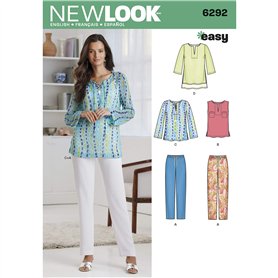 New Look NL6292 Patron de Couture Ensemble Femmes 22 x 15 cm