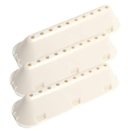 Indesit Lot de 3 aubes de tambour 10 trous pour machine à laver