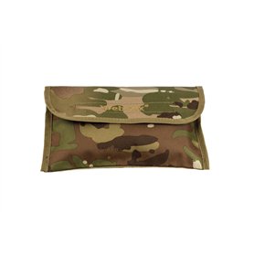 Web-tex - Kit de nettoyage pour chaussures militaires - 2 brosses/chiffon lustrant/lacets - Multicam