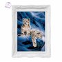 3D LiveLife Affiche murales lenticulaires Bébés Panthère des Neige de Deluxebase. Poster panthère 3D sans cadre. Décoration mura